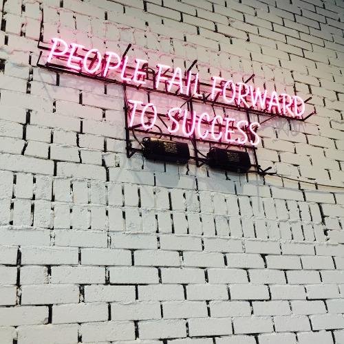 Fail forward to success